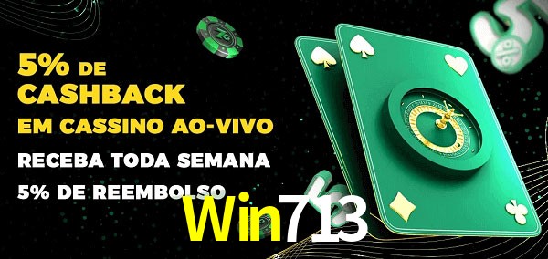 Promoções do cassino ao Vivo Win713